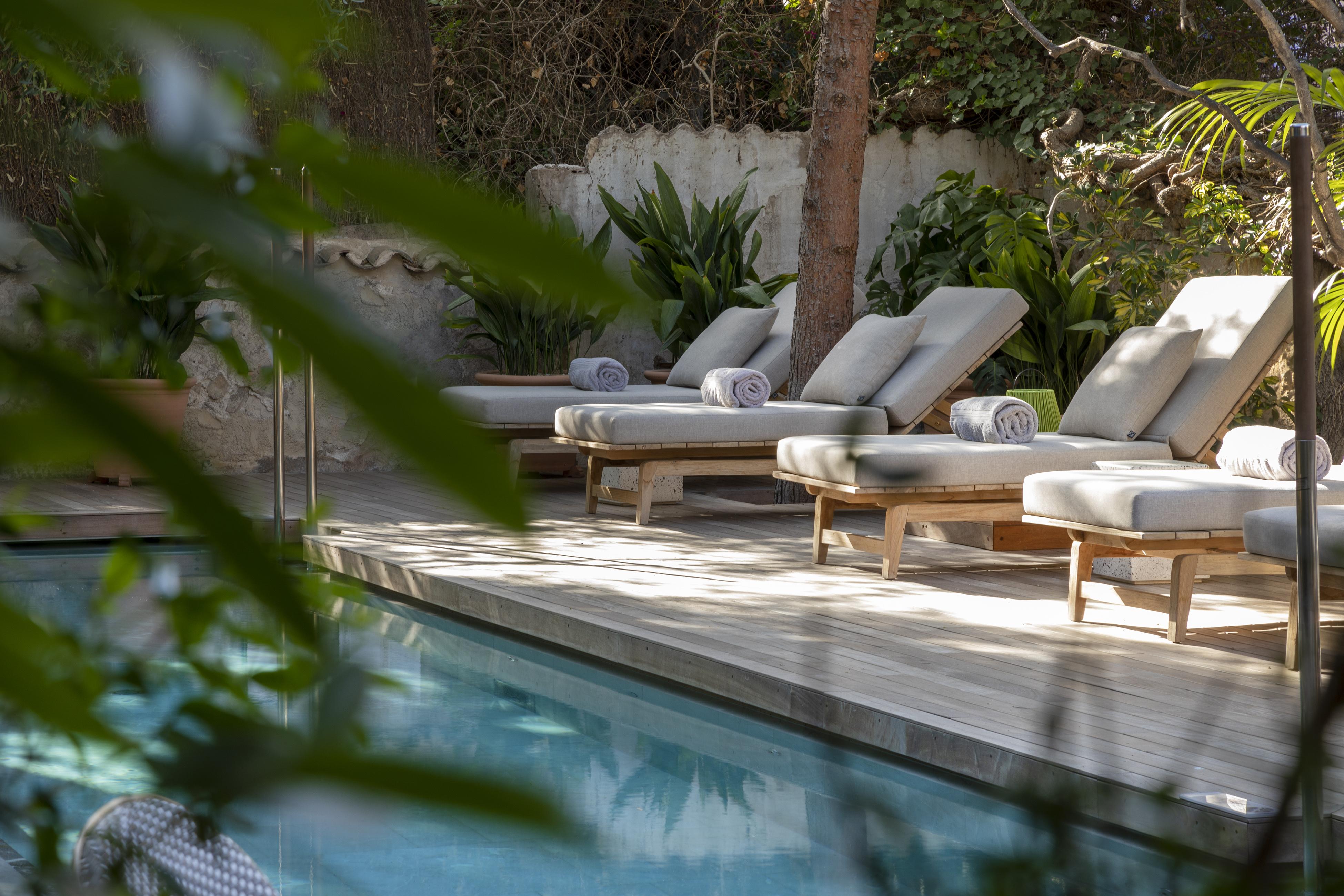 Can Bordoy Grand House Hotel Gl Preferred Hotel パルマ・デ・マリョルカ エクステリア 写真 The pool at the hotel
