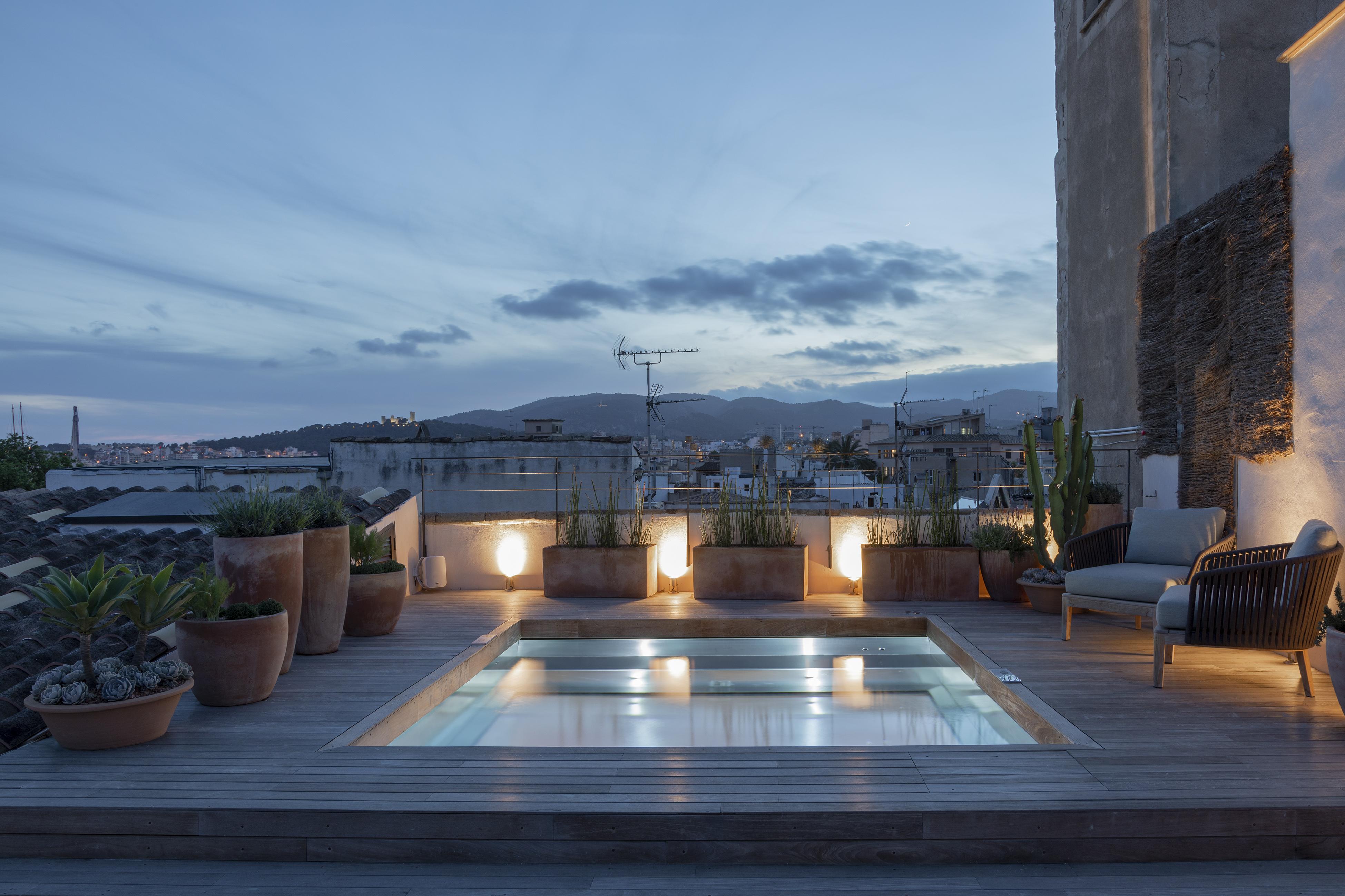 Can Bordoy Grand House Hotel Gl Preferred Hotel パルマ・デ・マリョルカ エクステリア 写真 Rooftop swimming pool