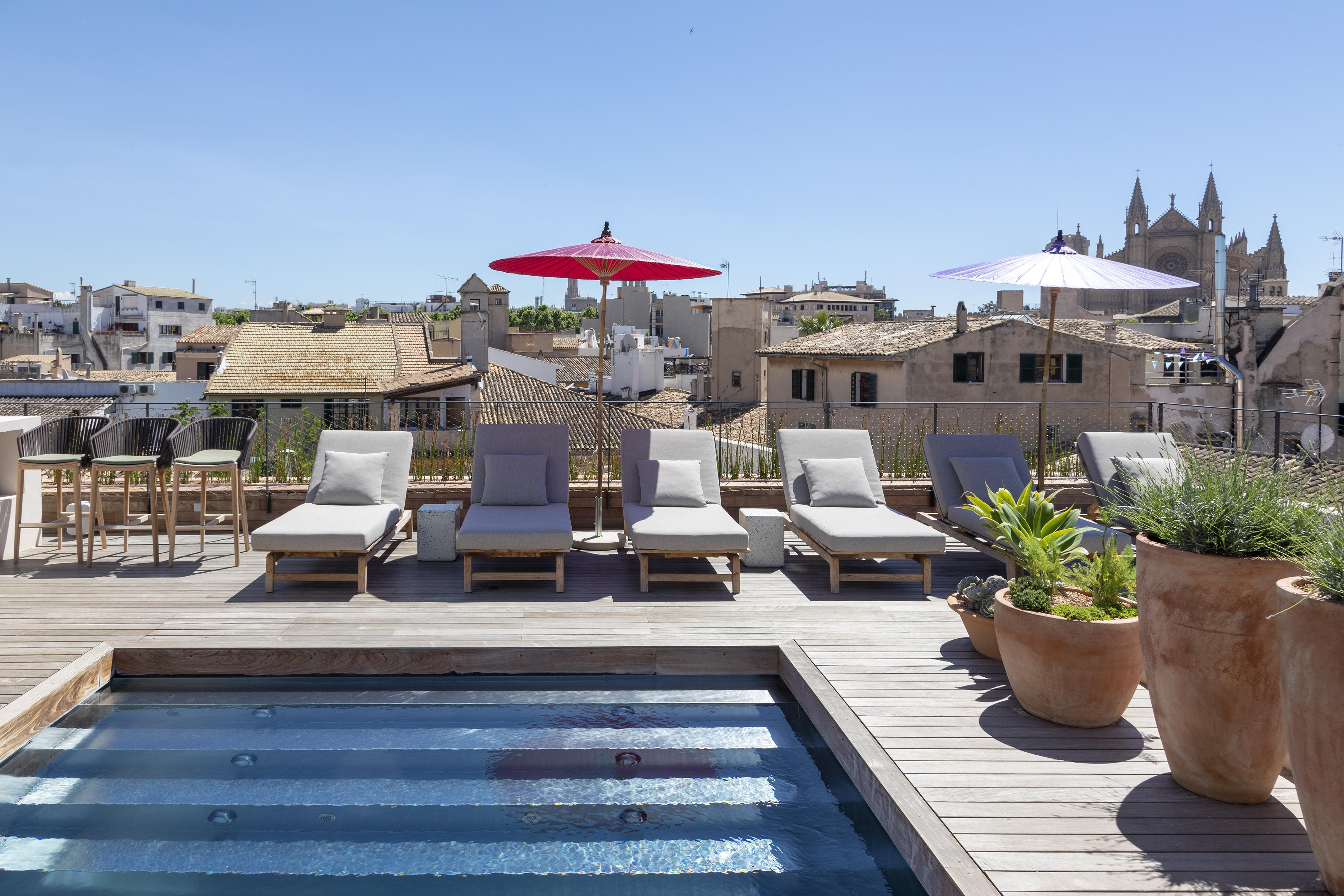 Can Bordoy Grand House Hotel Gl Preferred Hotel パルマ・デ・マリョルカ エクステリア 写真 Rooftop pool