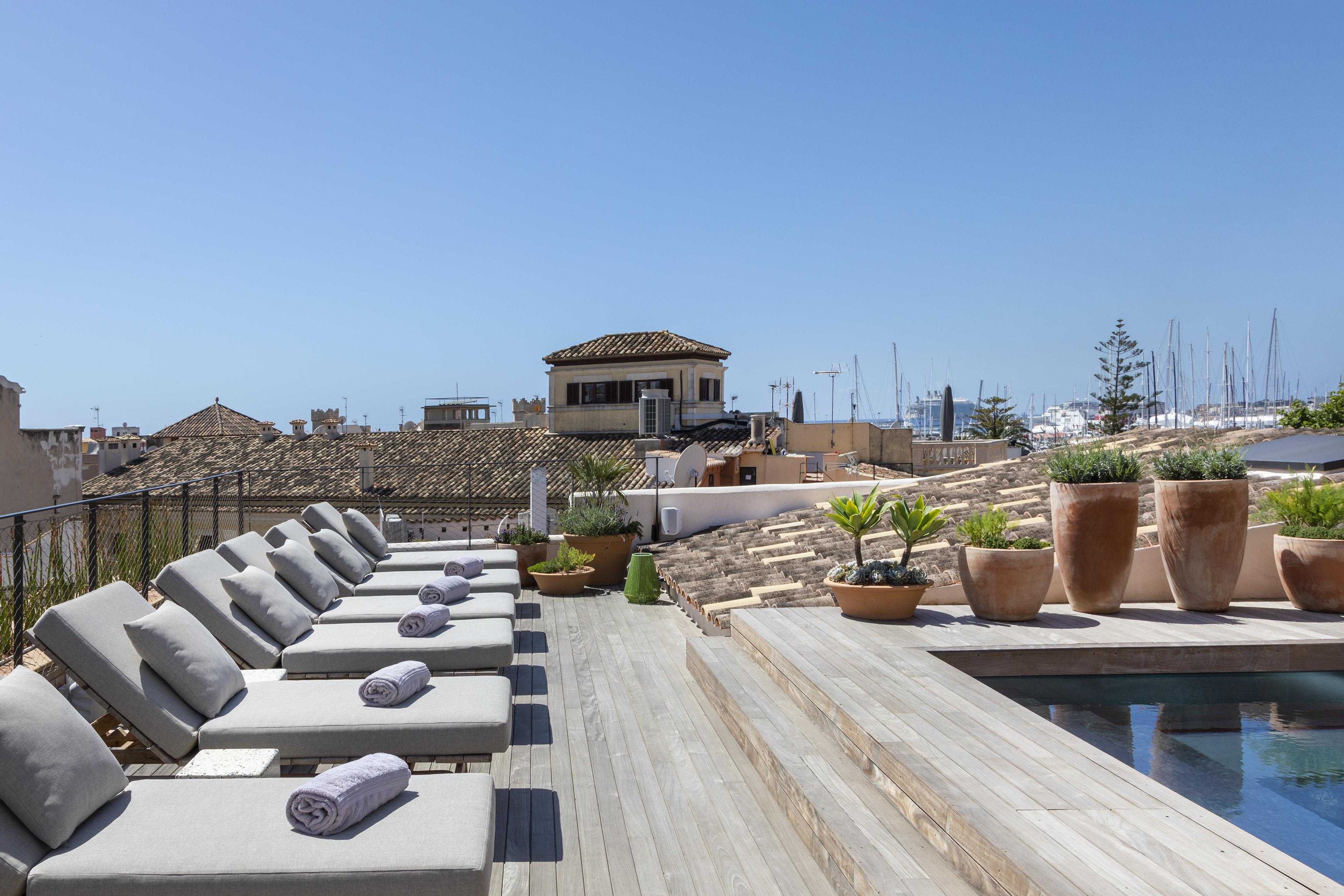 Can Bordoy Grand House Hotel Gl Preferred Hotel パルマ・デ・マリョルカ エクステリア 写真 Rooftop pool